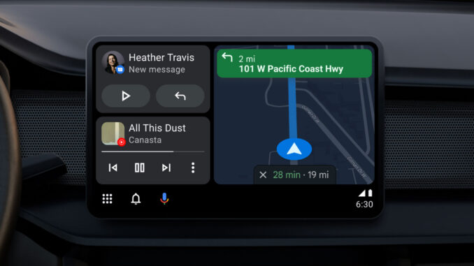 Android Auto nyt design